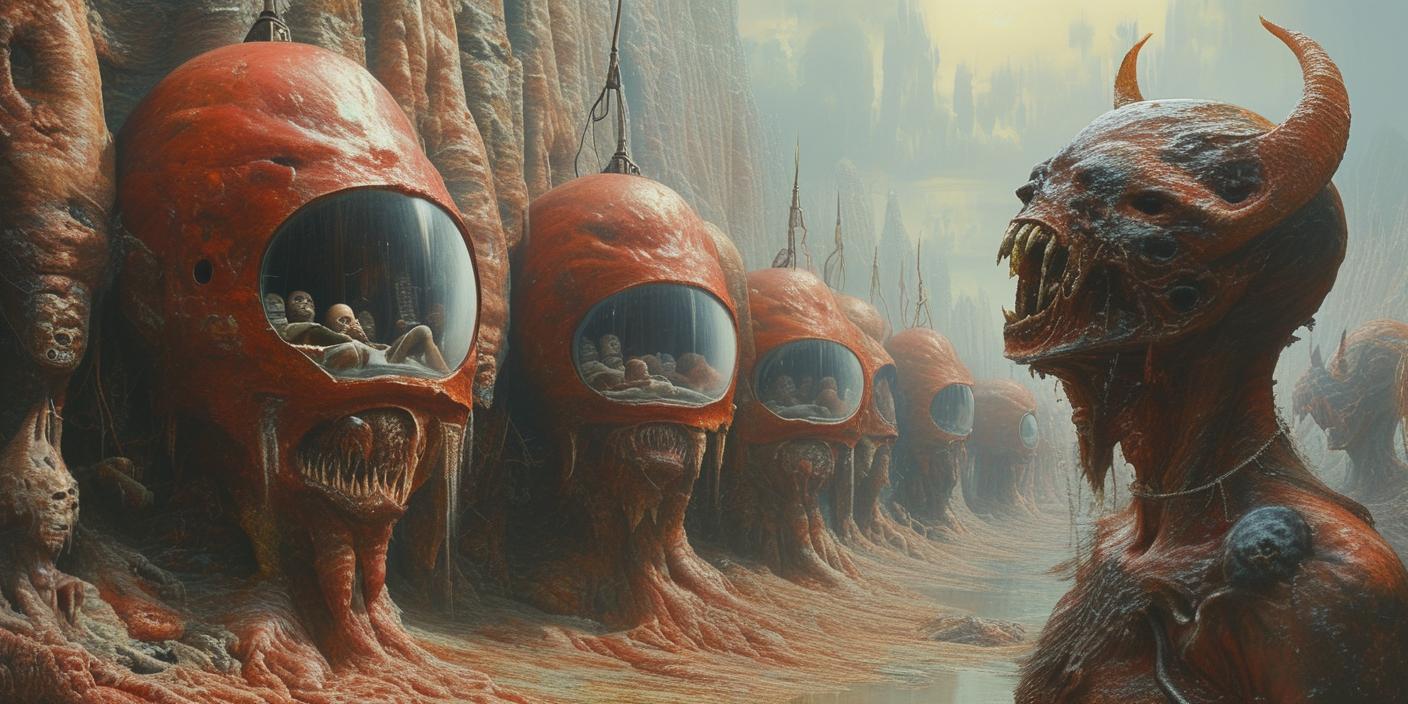 What if hell is real and we aren't?