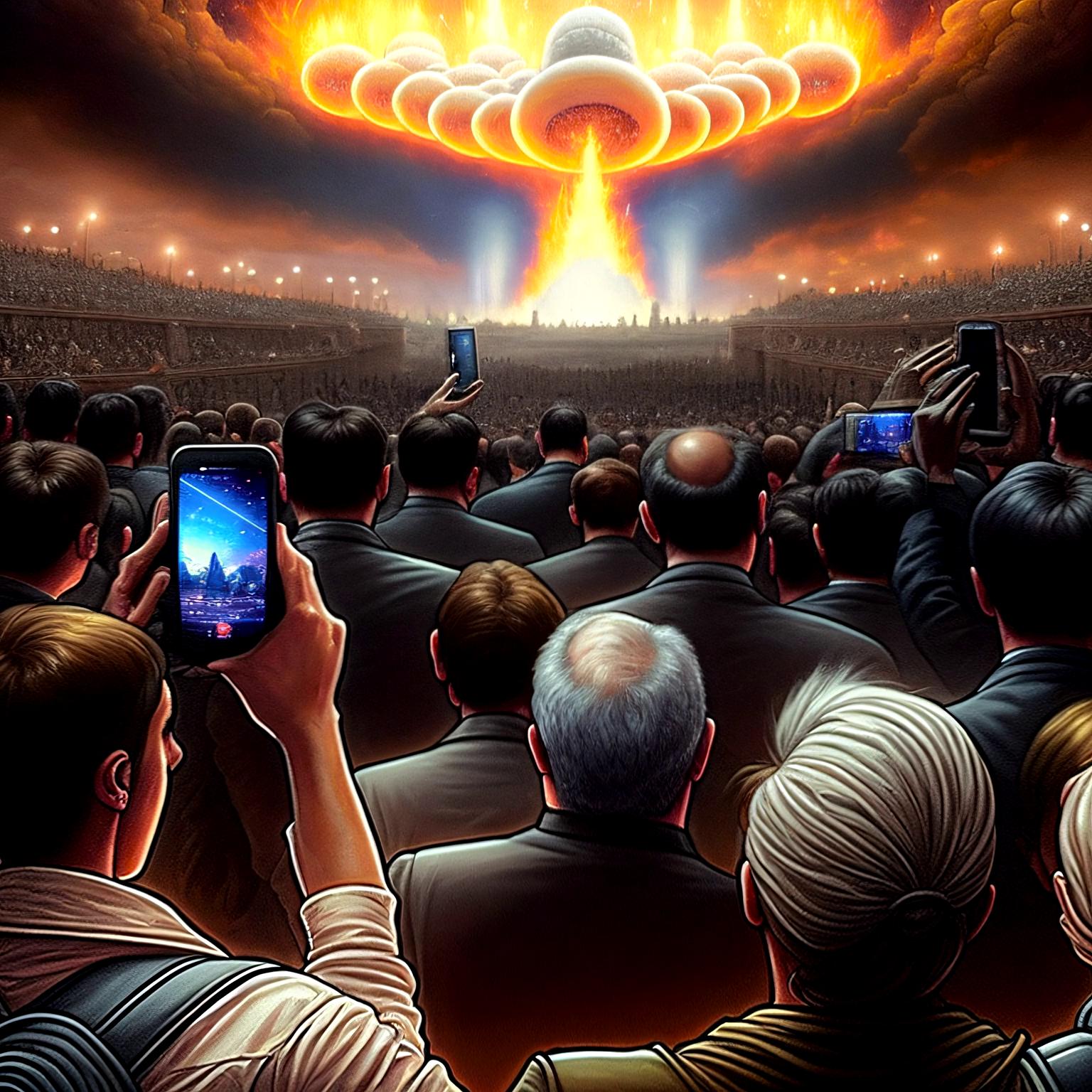 Watching the world burn