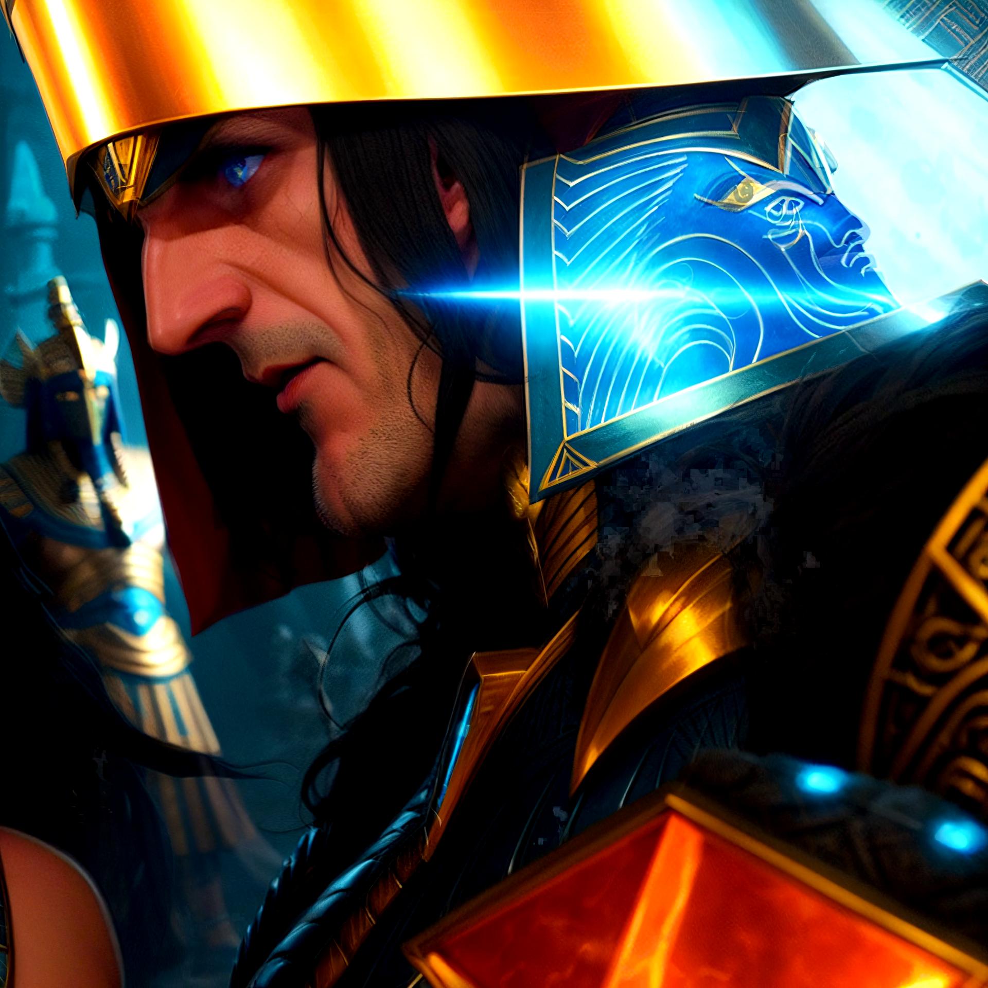 Gods preparing for battle