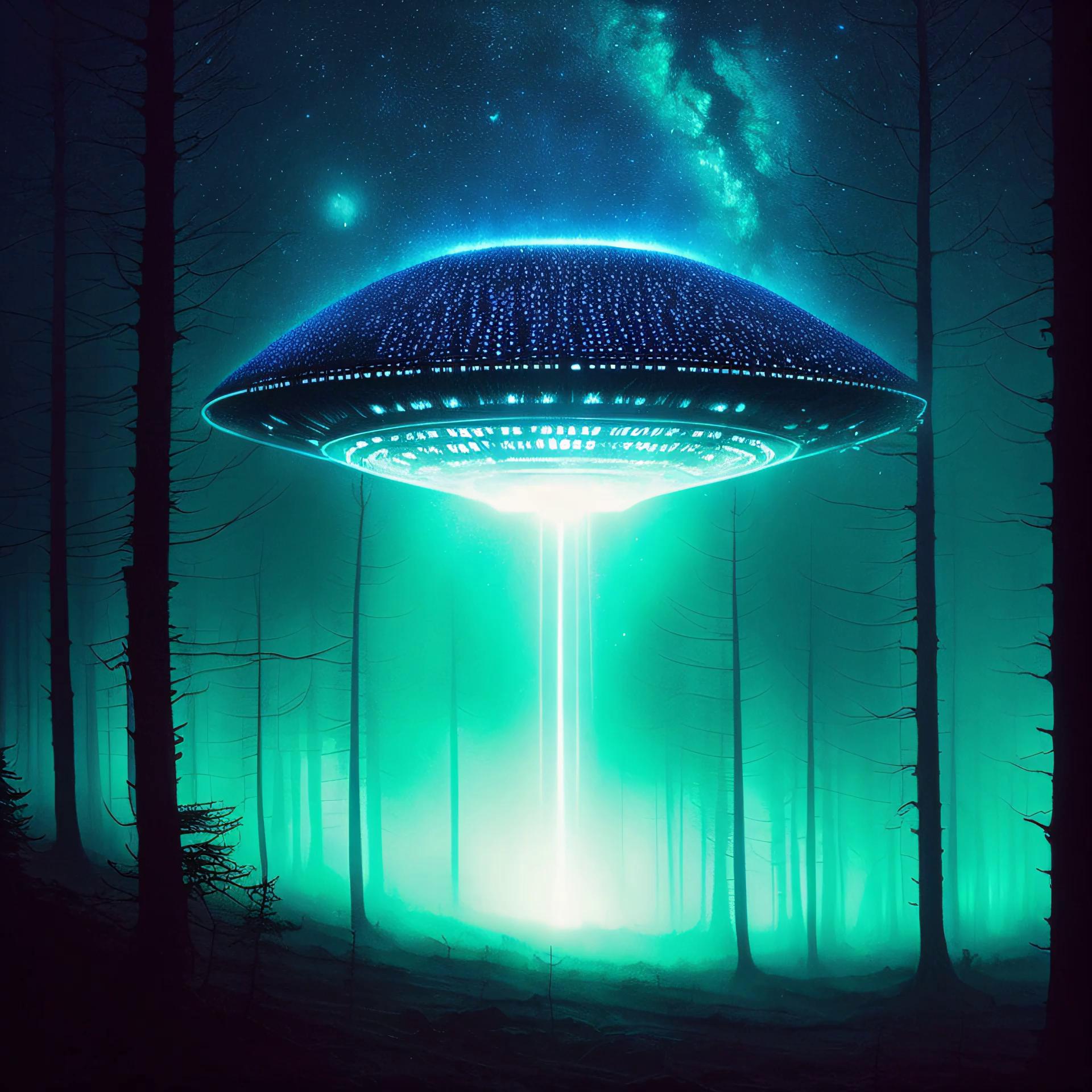 Alien Abduction in Wonderland